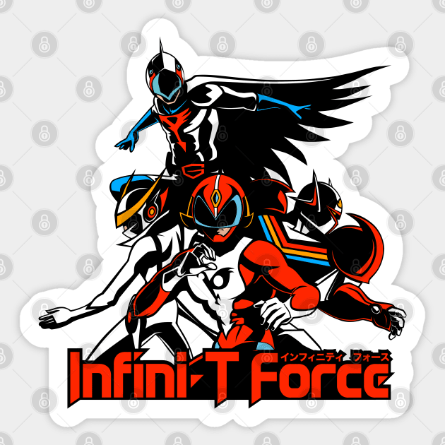 187 Infinity Force Sticker by Yexart